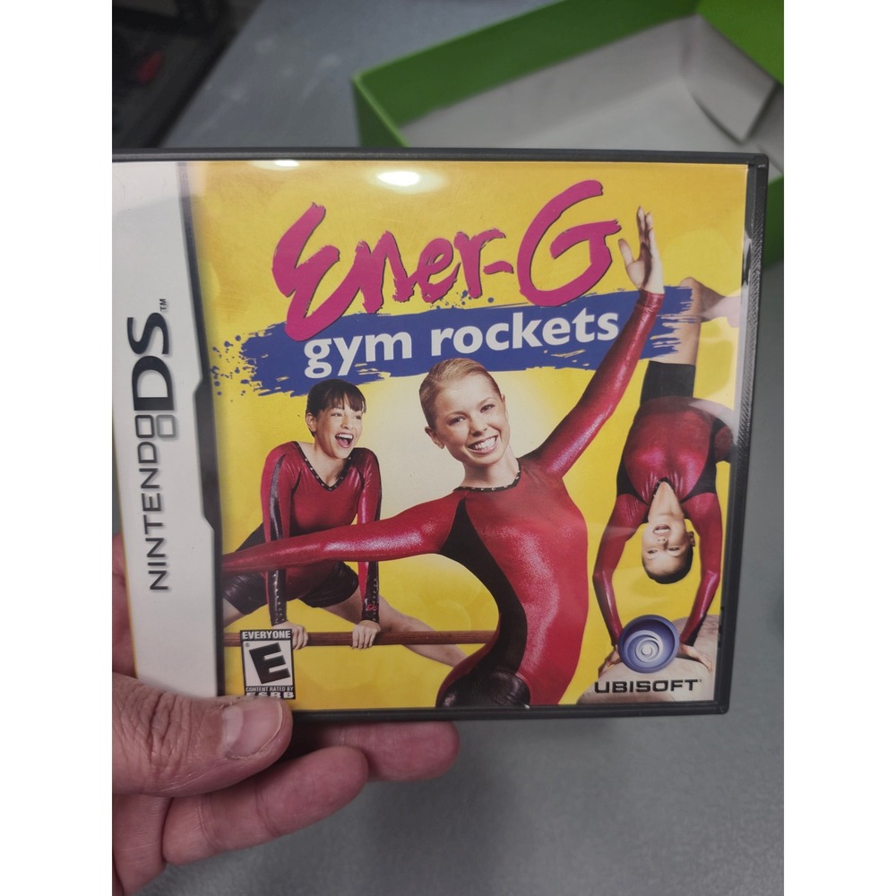 Ener-G Gym Rockets Nintendo DS Ubisoft Gymnastics Sports Game CIB Complete